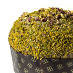 Panettone di Sicilia artigianale al pistacchio senza canditi e uvetta