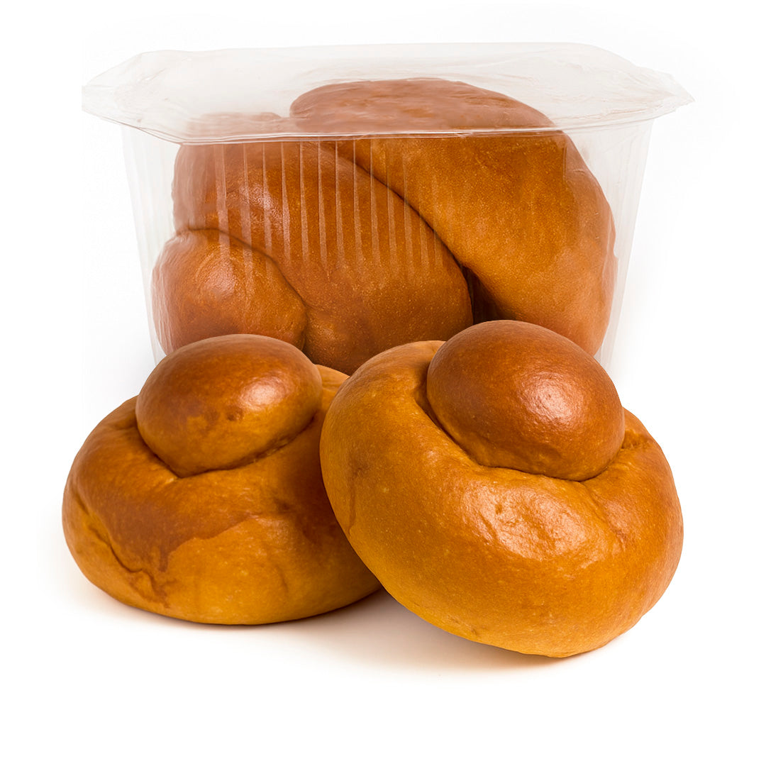 Brioches col tuppo - Vaschetta 2 pezzi